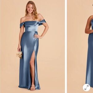Birdy Grey Mia Dress - Shiny Satin Twilight (limited time color)